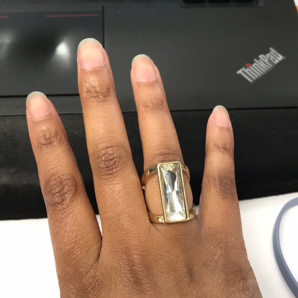 Gold Ring with Stone